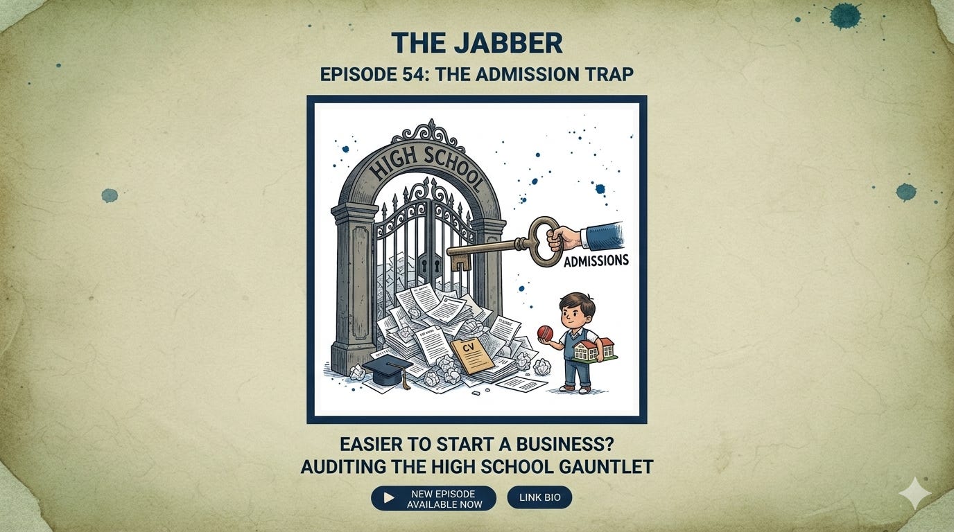 The admission trap: Why it’s easier to start a business than apply to Grade 8 episode artwork