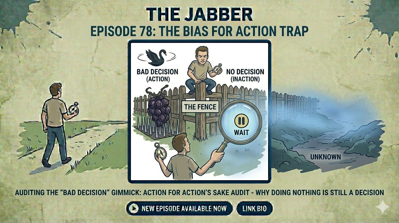 Exposing the decision trap: Sitting on the spikes episode artwork