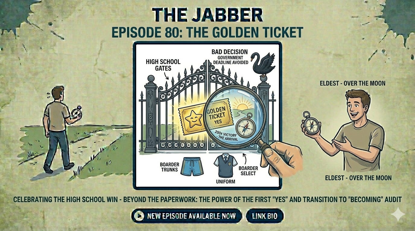 The golden ticket: Celebrating the High School win episode artwork