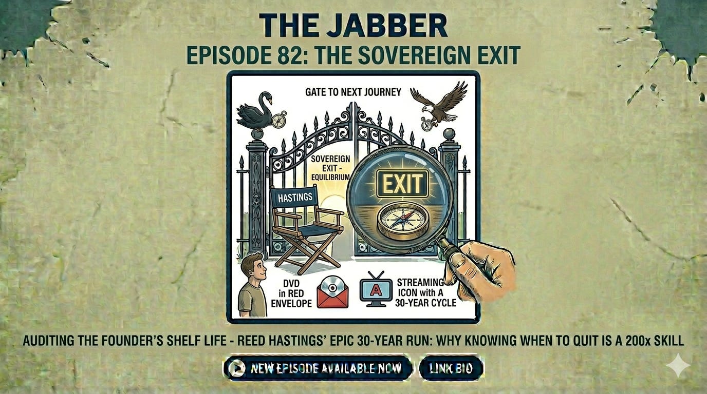 The sovereign exit: Beyond the founder’s shelf life episode artwork
