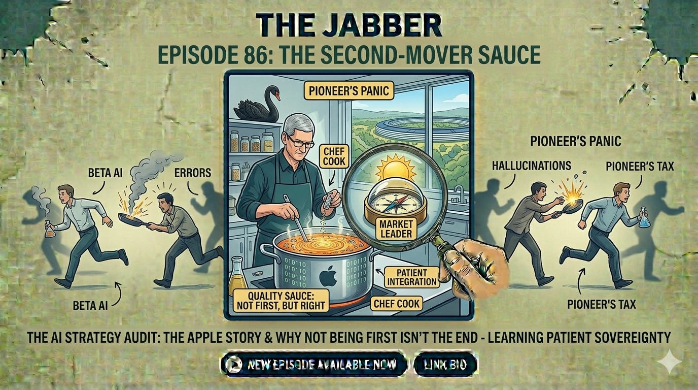 The second-mover sauce: Why being first is a gimmick episode artwork