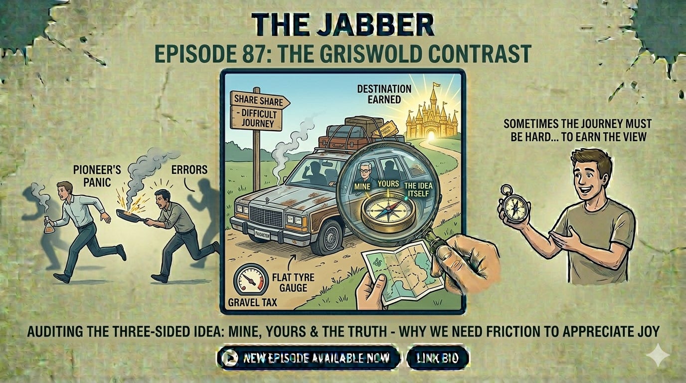 The Griswold contrast: Why the journey must suck episode artwork