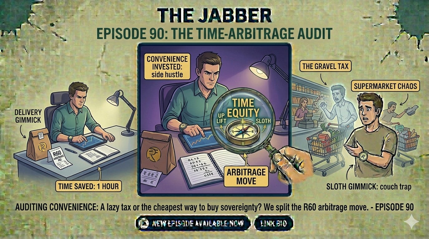 The time-arbitrage audit: Is your convenience an investment or a tax? episode artwork