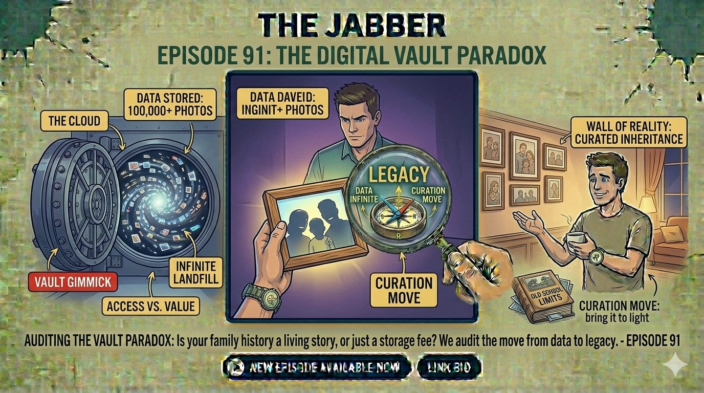 The digital vault paradox: Is your legacy hiding in a black hole? episode artwork