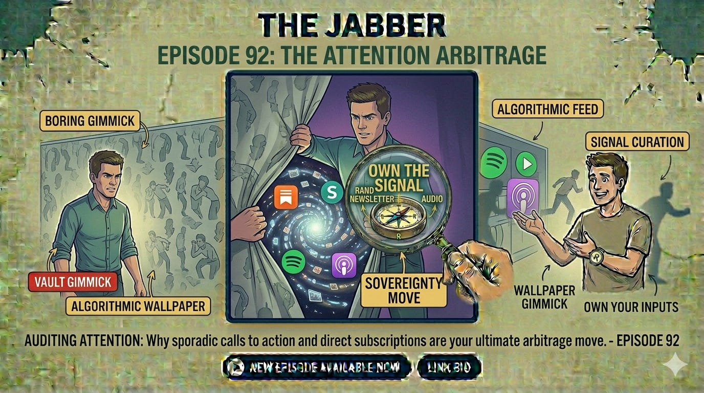 The attention arbitrage: Why you need to own your feed episode artwork