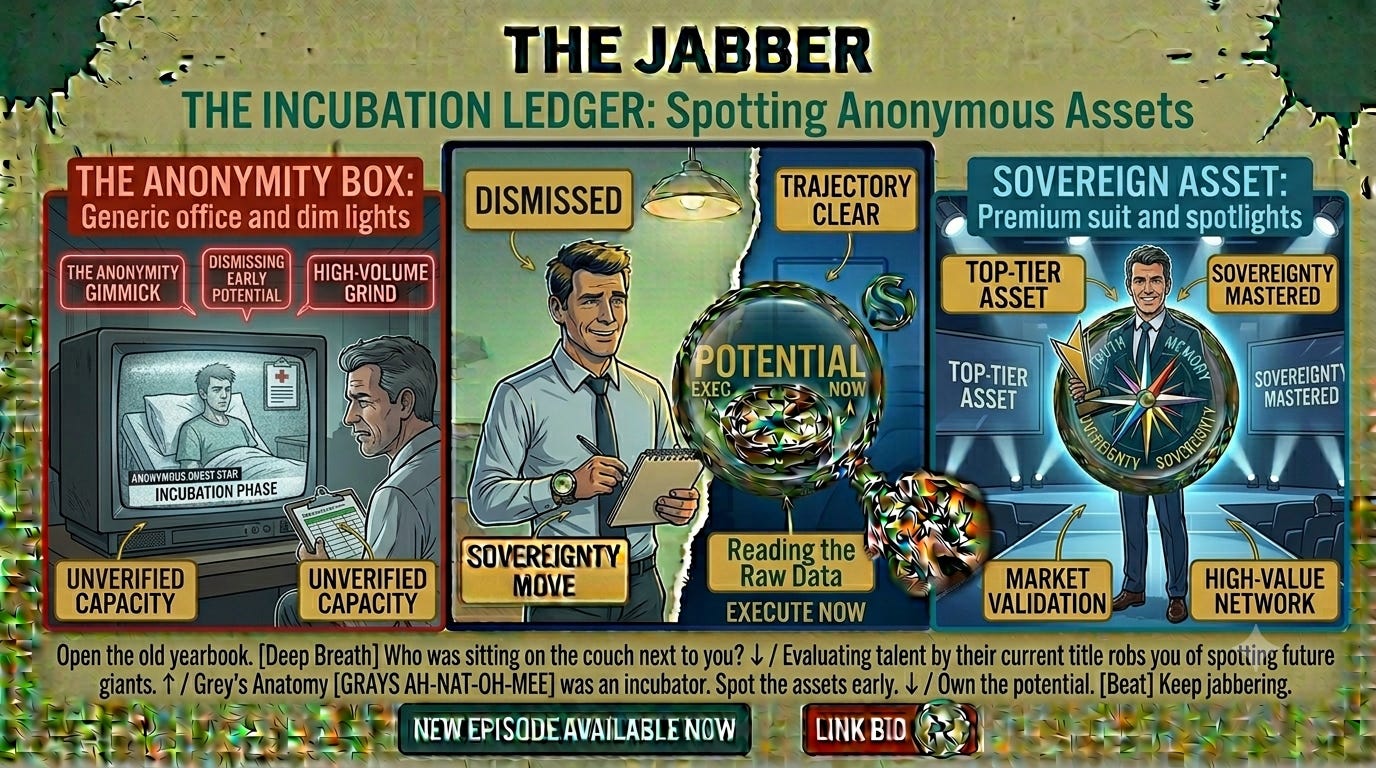 The incubation ledger: Spotting the unmarked assets episode artwork