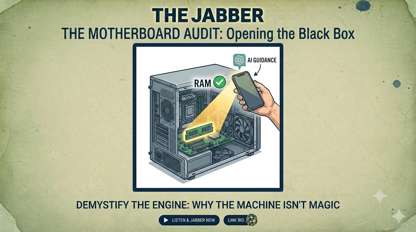 The motherboard audit: Opening the black box episode artwork