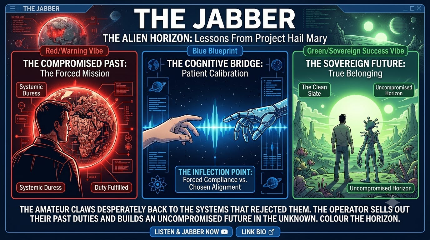 The alien horizon: Duty, belonging, and the Project Hail Mary protocol episode artwork