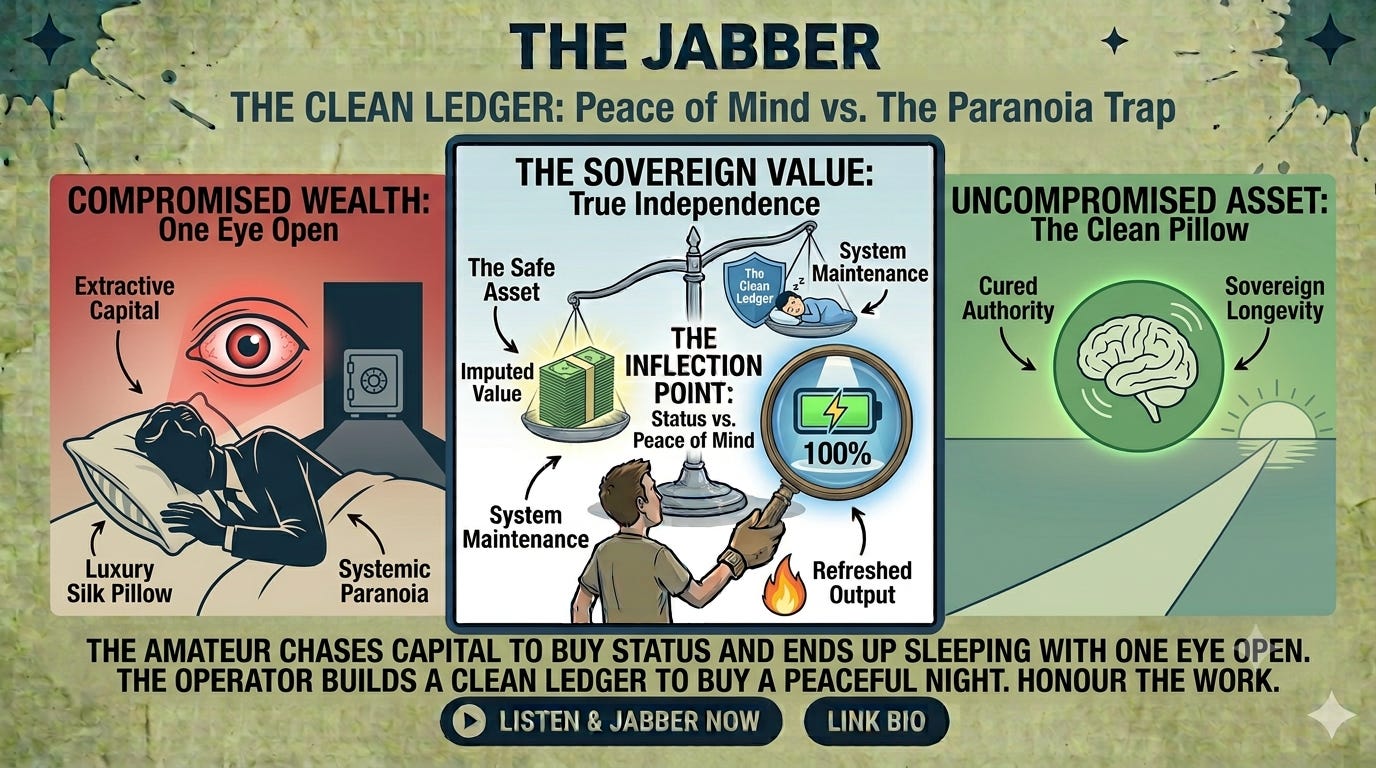 The clean ledger: Wealth, sovereignty, and the clean pillow episode artwork