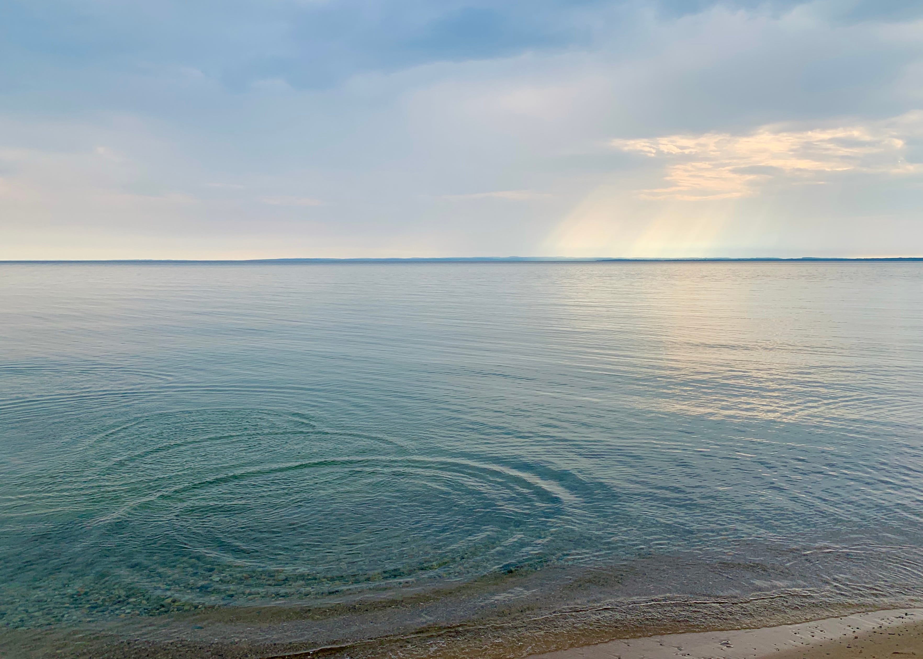 Exhaling into Calm