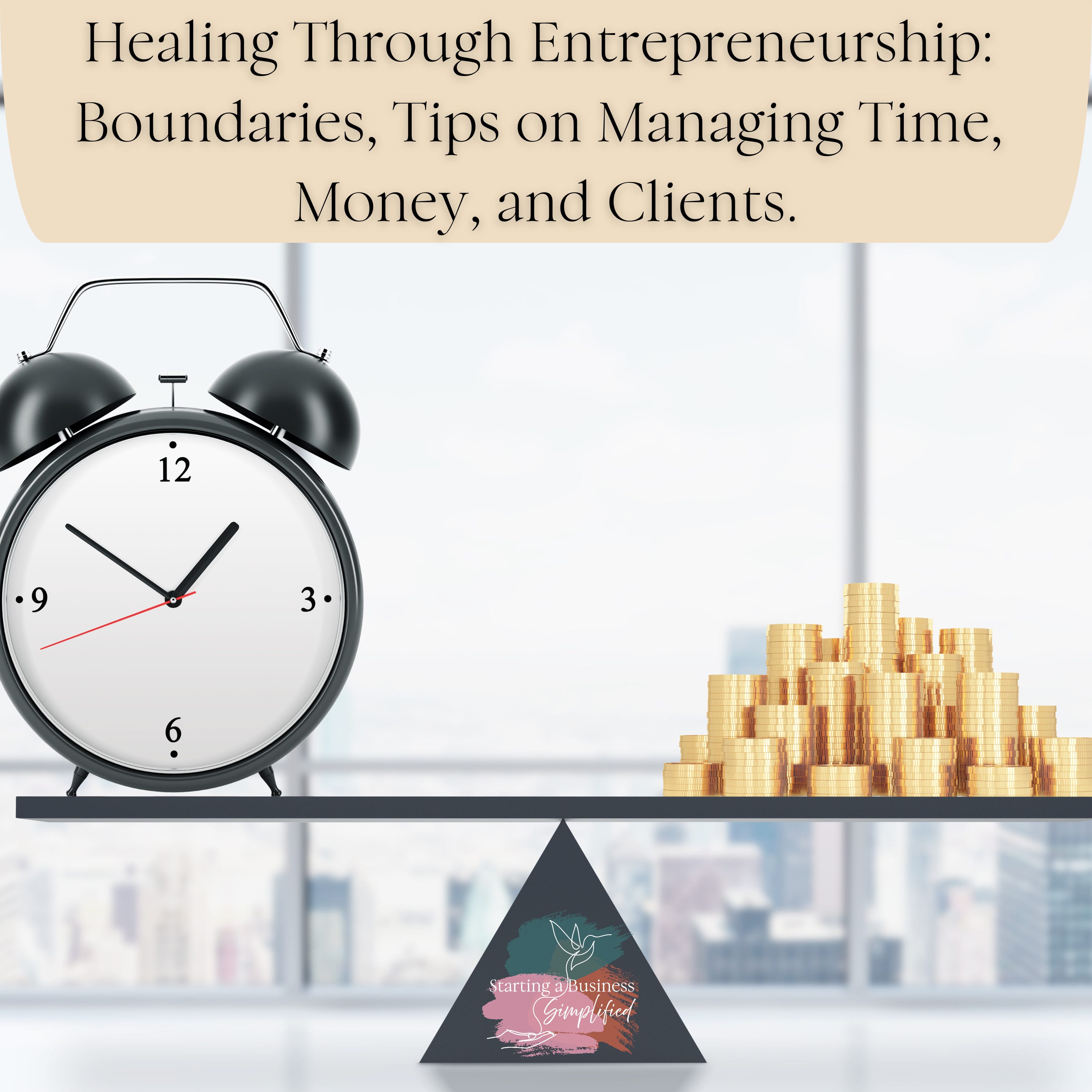 Healing Through Entrepreneurship: Boundaries Tips on Managing Time, Money, and Clients. episode artwork