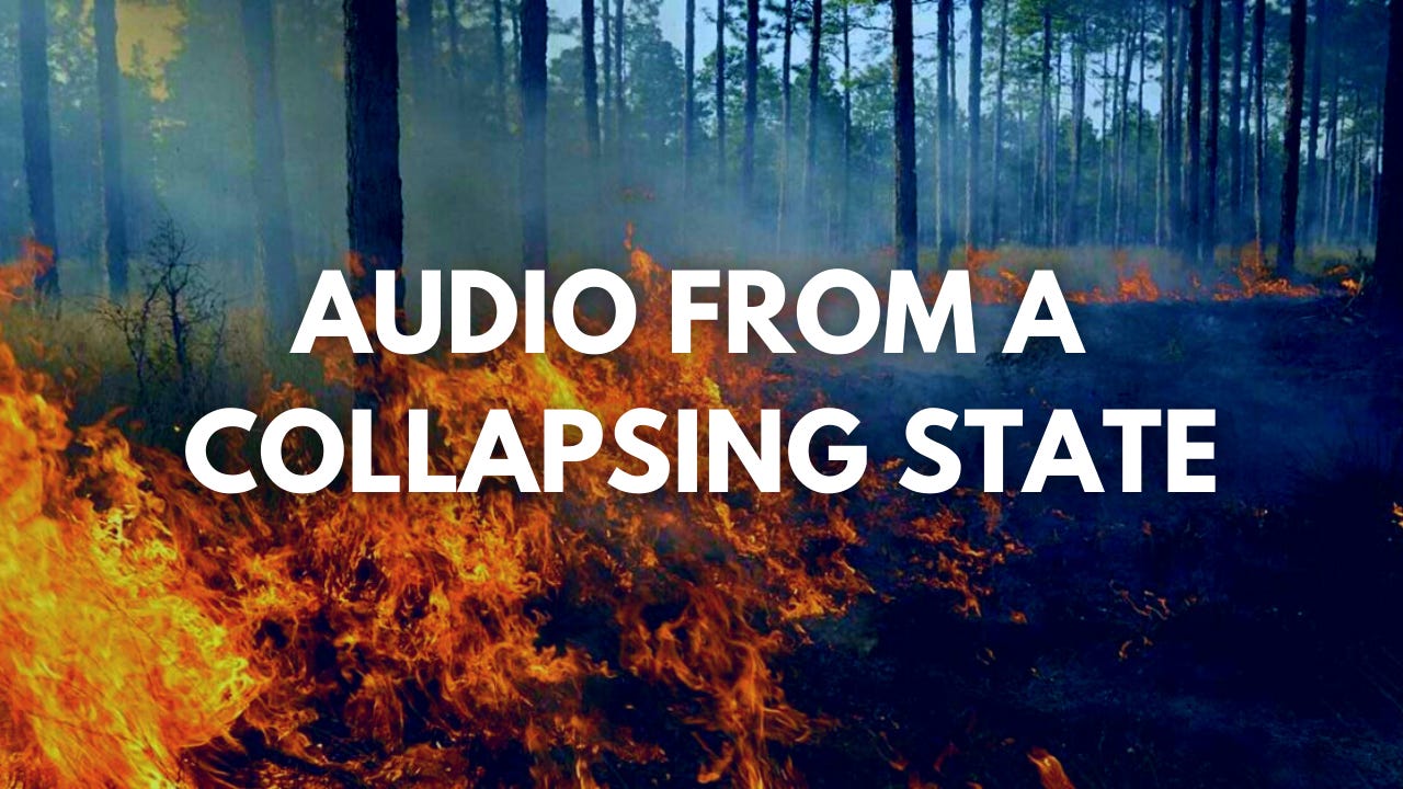 Audio From A Collapsing State | Jared Yates Sexton