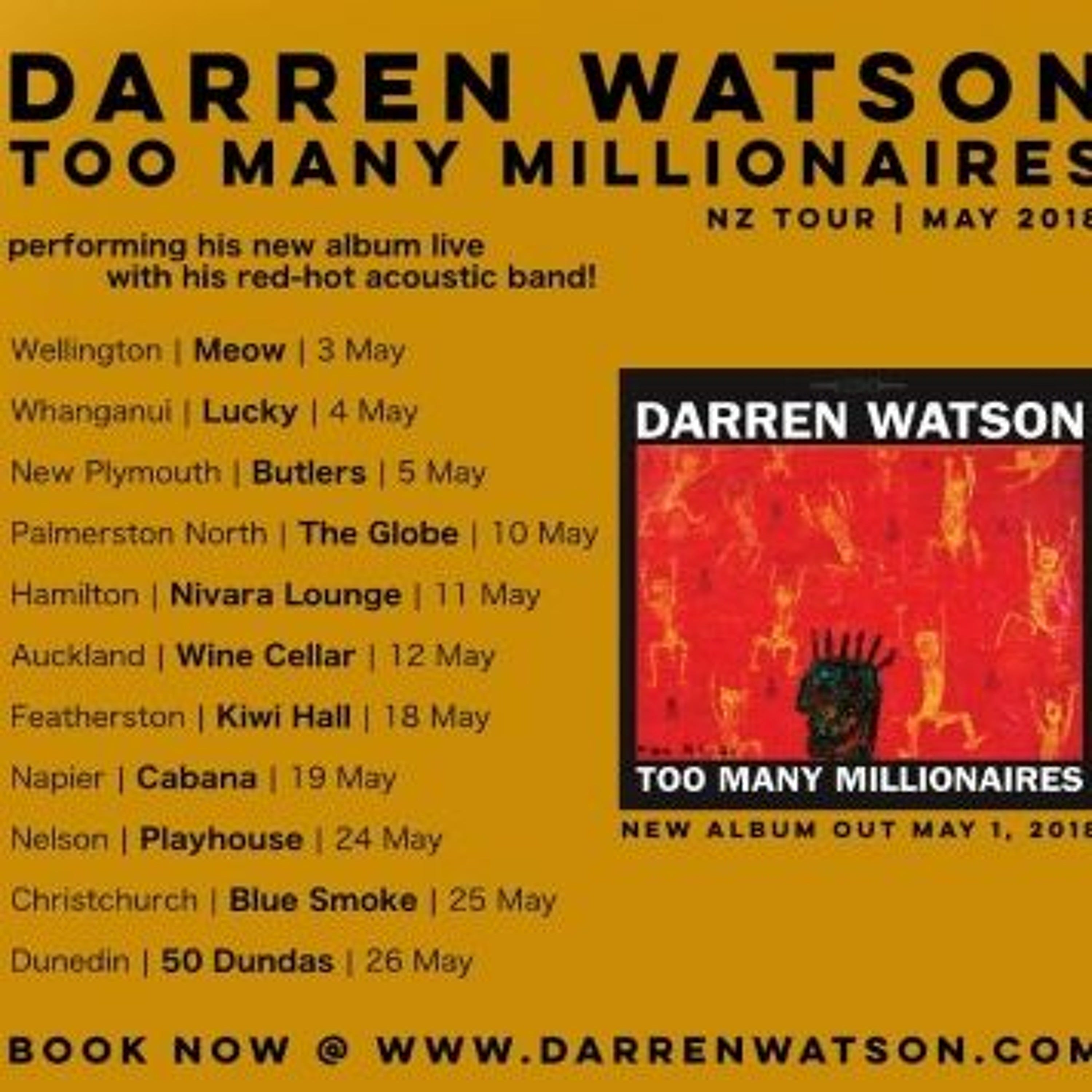 Sweetman Podcast: Episode 112 - Darren Watson on 'Too Many Millionaires' episode artwork