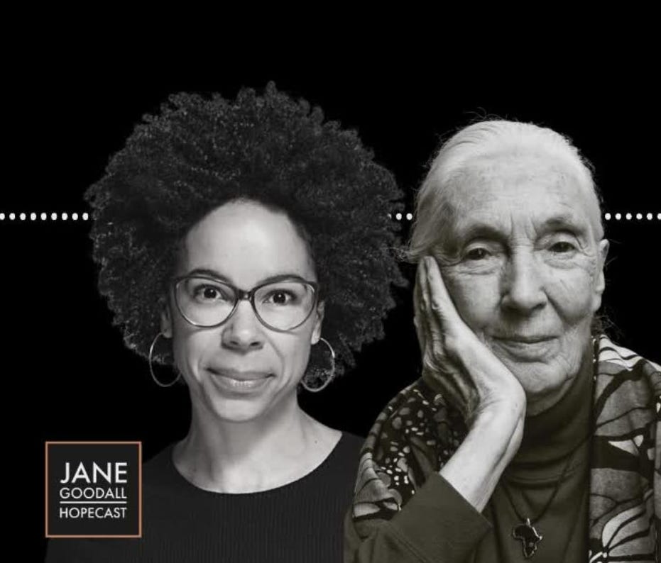 On hope, courage, and action 🐒🌿🕊️ with Jane Goodall
