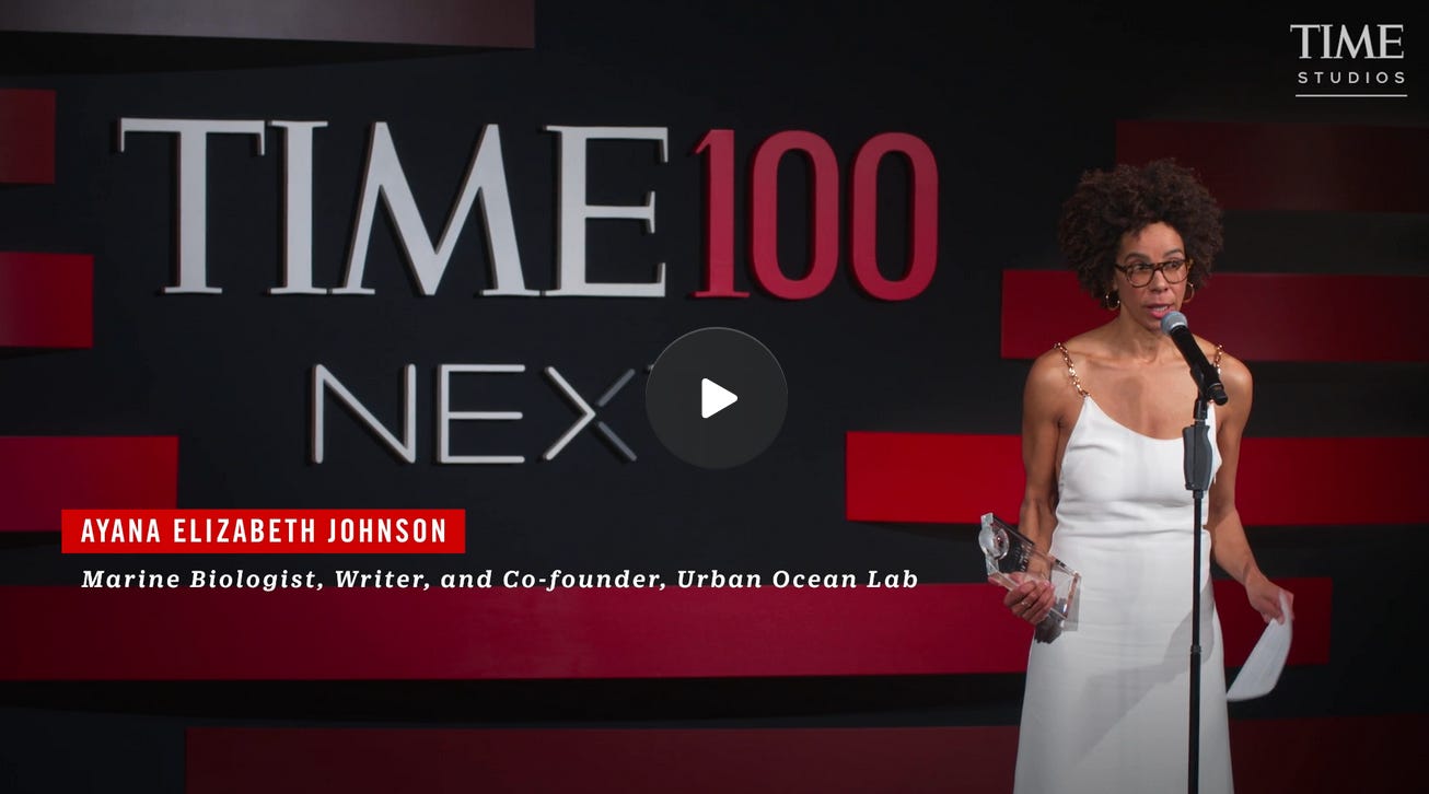 How do you convince a room full of influential people to care about climate change… in 6 minutes? 🎤