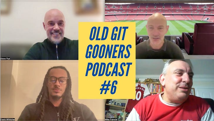 Old Git Gooners Podcast #6 - 20th November 2025