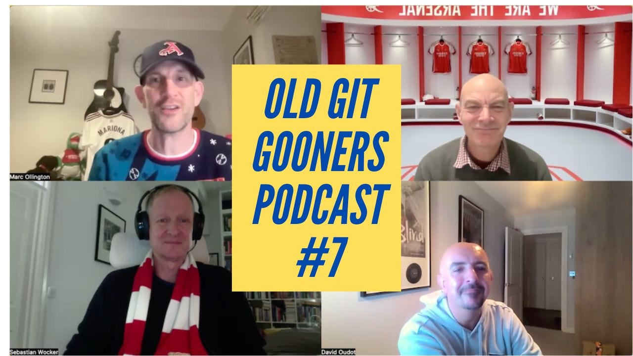 Old Git Gooners Podcast #7 - 4th December 2025