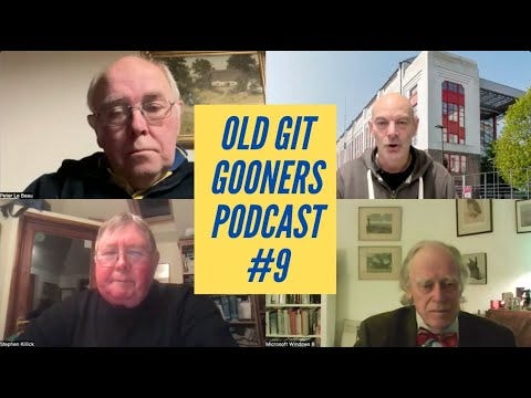Old Git Gooners Podcast #9 - 6th January 2026