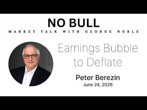 Earnings Bubble to Deflate | Peter Berezin episode artwork