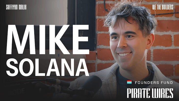 E16: Mike Solana, architect of new media on building Pirate Wires