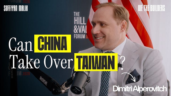 In Conversation with Dmitri Alperovitch, Cofounder of CrowdStrike, a $100B company 