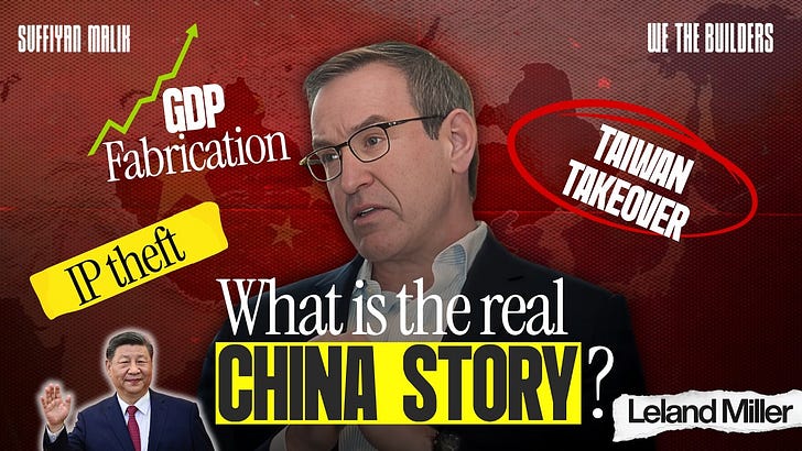 E23: Leland Miller Breaks Down the China Threat. IP Theft, GDP Fabrication, Taiwan Takeover. What is Really Going On?