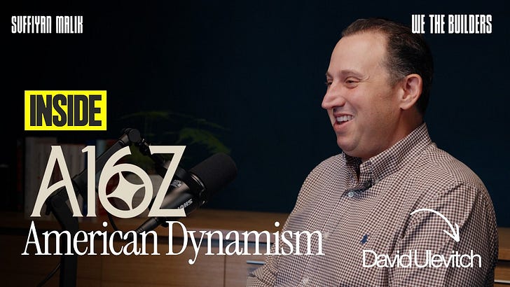 E31: David Ulevitch on Creating the $1.776B A16Z American Dynamism Practice episode artwork