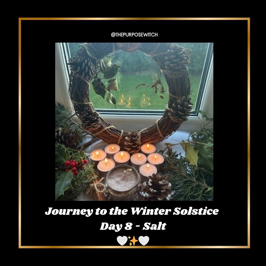 💫 JOURNEY TO THE WINTER SOLSTICE DAY 8 - Grounding with Salt 💫 episode artwork
