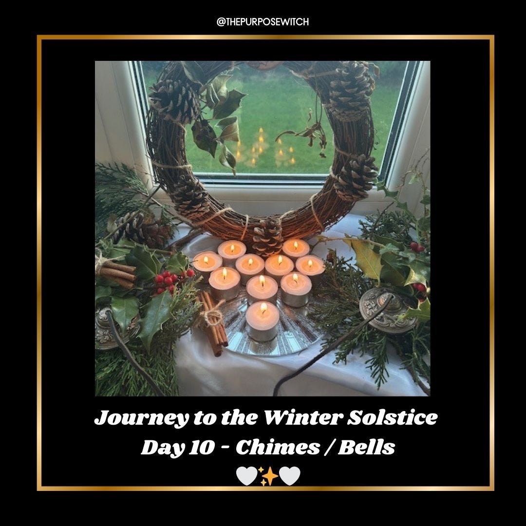 💫 JOURNEY TO THE WINTER SOLSTICE DAY 10 - Clearing Energy with Chimes 💫 episode artwork