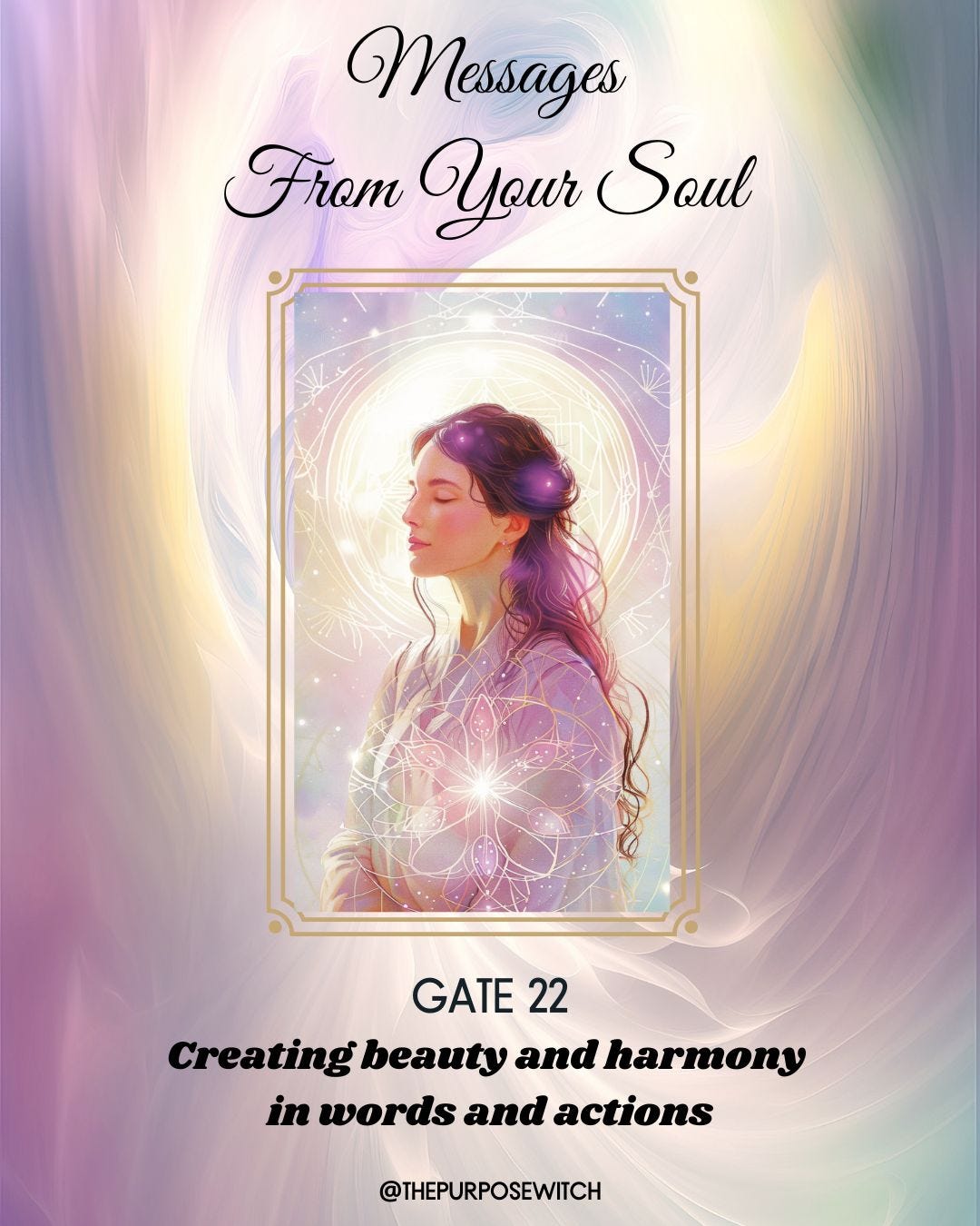 MESSAGES FROM YOUR SOUL - Sun Transiting Gate 22 - March 7-12 2025 episode artwork
