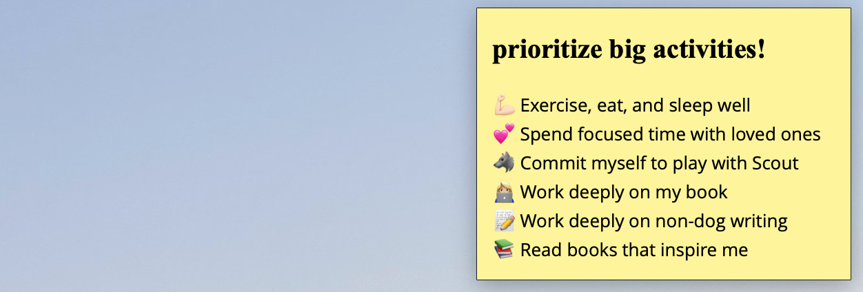 On procrastination and productivity On procrastination and productivity