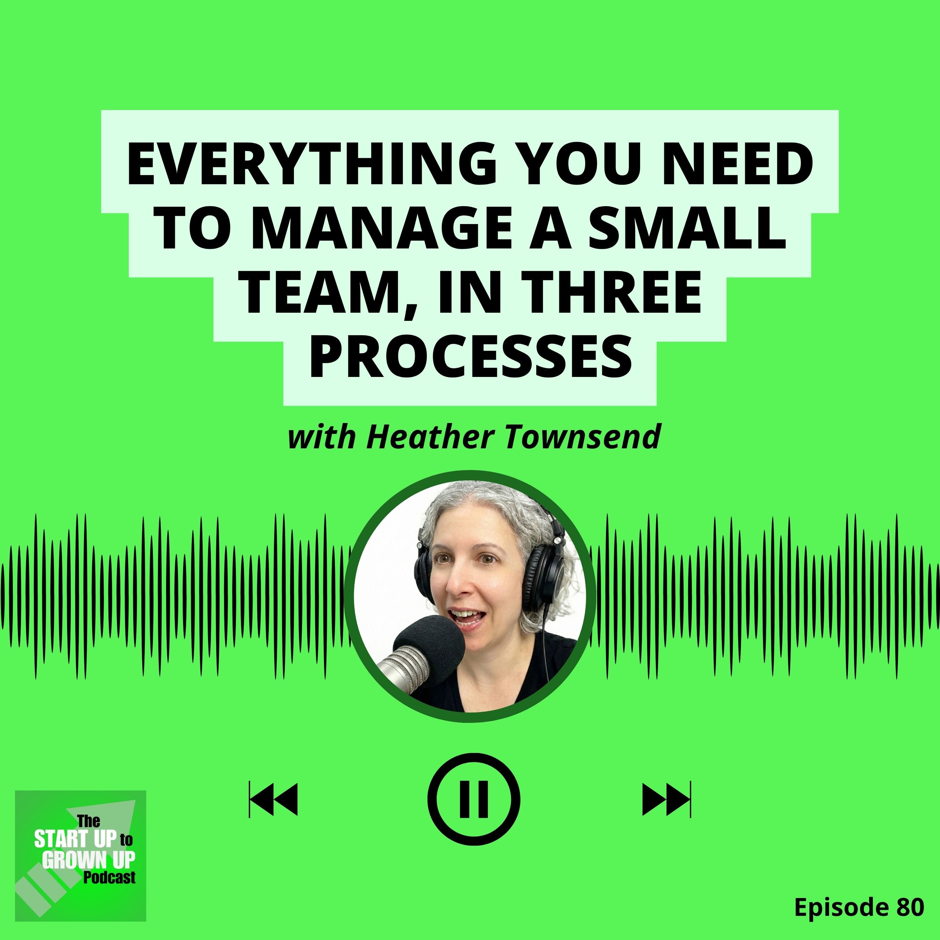 Everything you need to manage a small team, in three processes episode artwork