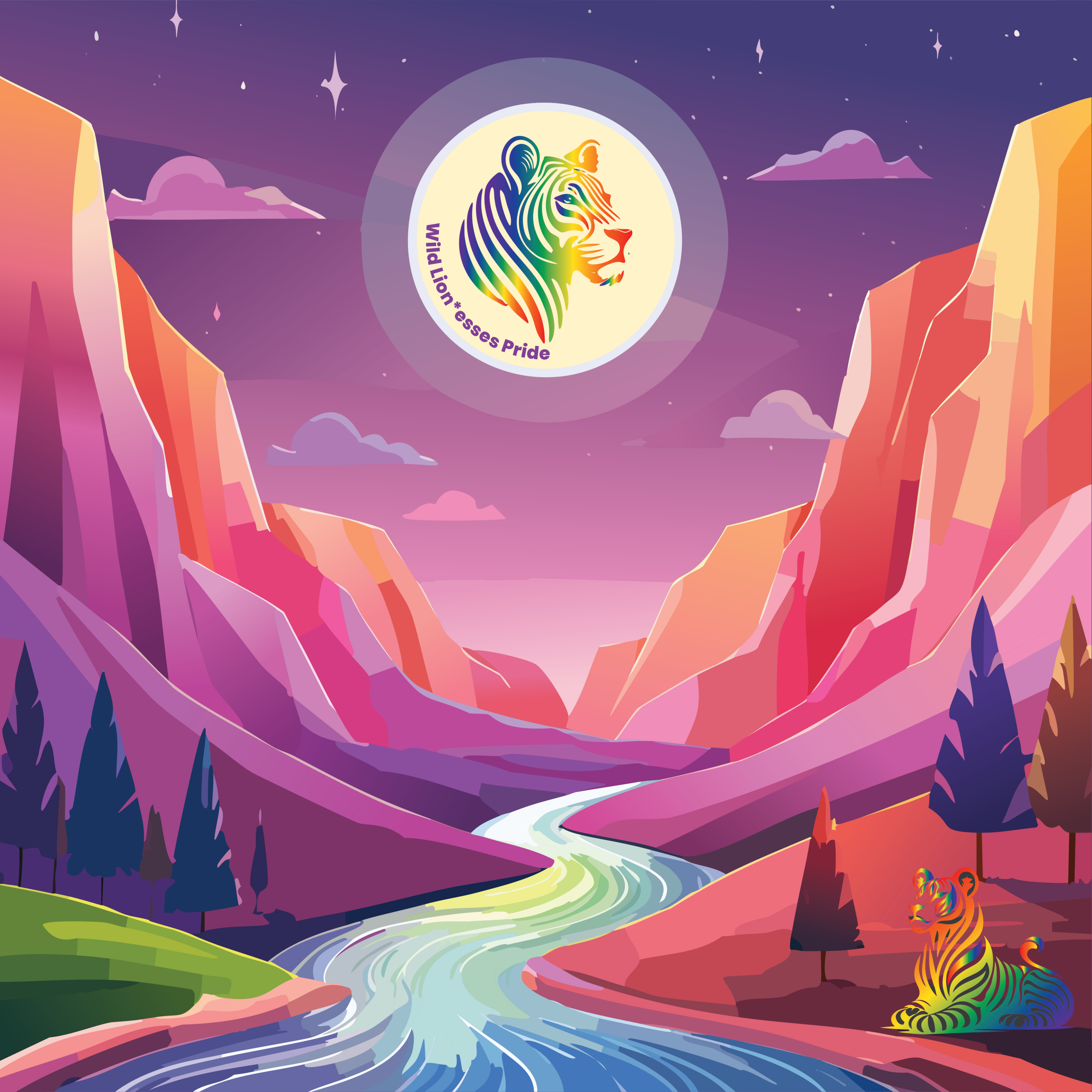 Wild Lion*esses Pride by Jay