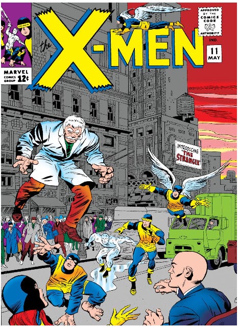 E197: Criminal obligations, or obligations to criminals - one way or the other,  (X-Men #11) -- May 1964