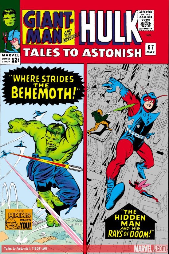 E201: Lobotomy or Death! (Tales to Astonish #67) -- May 1965
