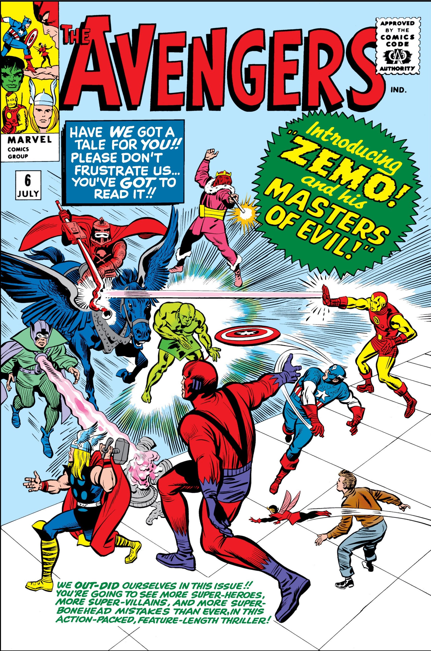 Episode 137: Does Evil Exist? (Avengers #6) -- July 1964
