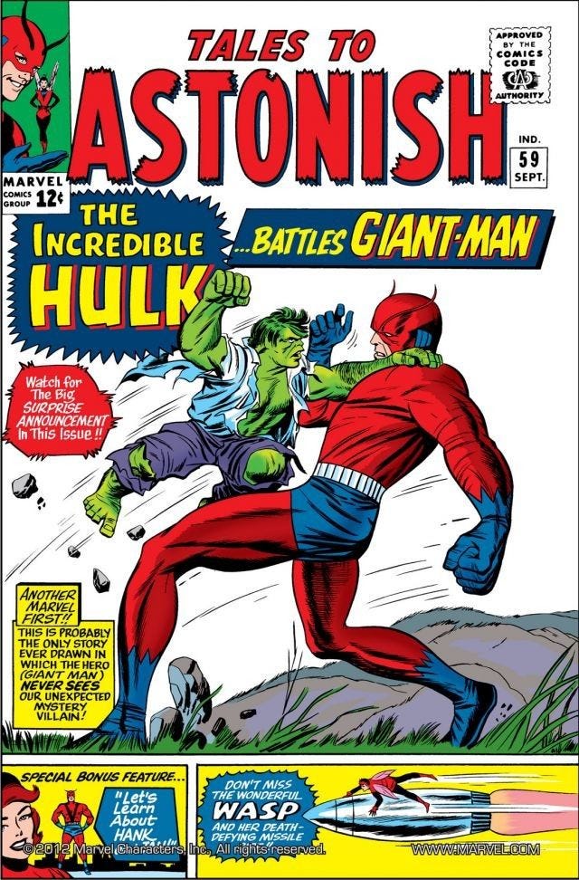 Episode 151: Existential Threats (Tales to Astonish #59) -- September 1964