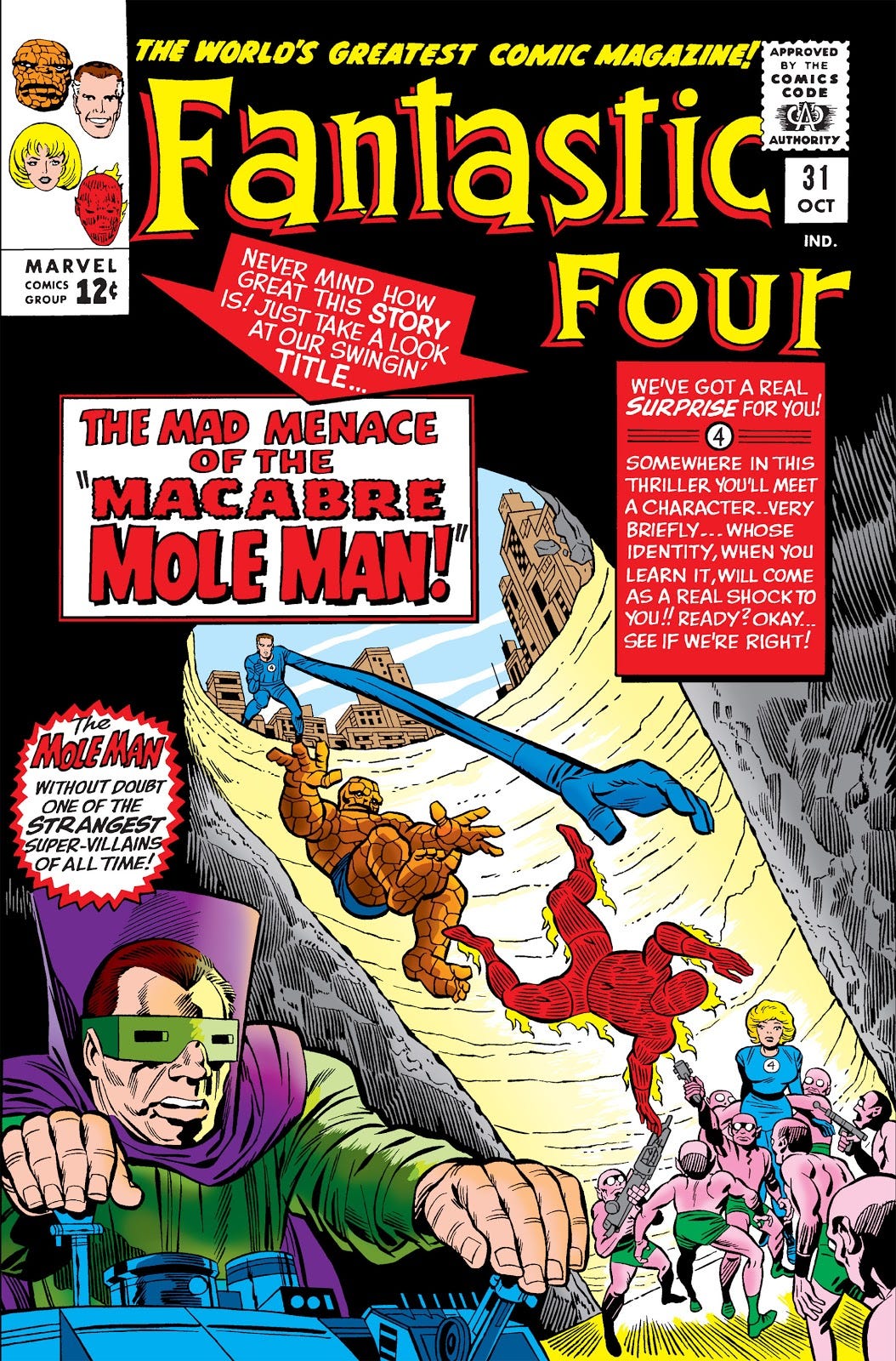Episode 152: Trial By Combat (Fantastic Four #31) -- October 1964