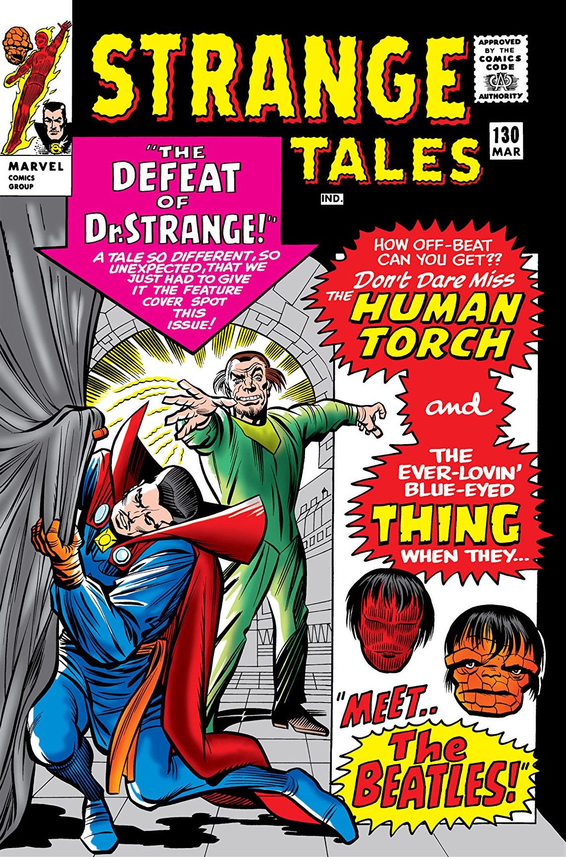 Episode 184: Not by the Charity of the Butcher (Strange Tales #130) -- March 1965