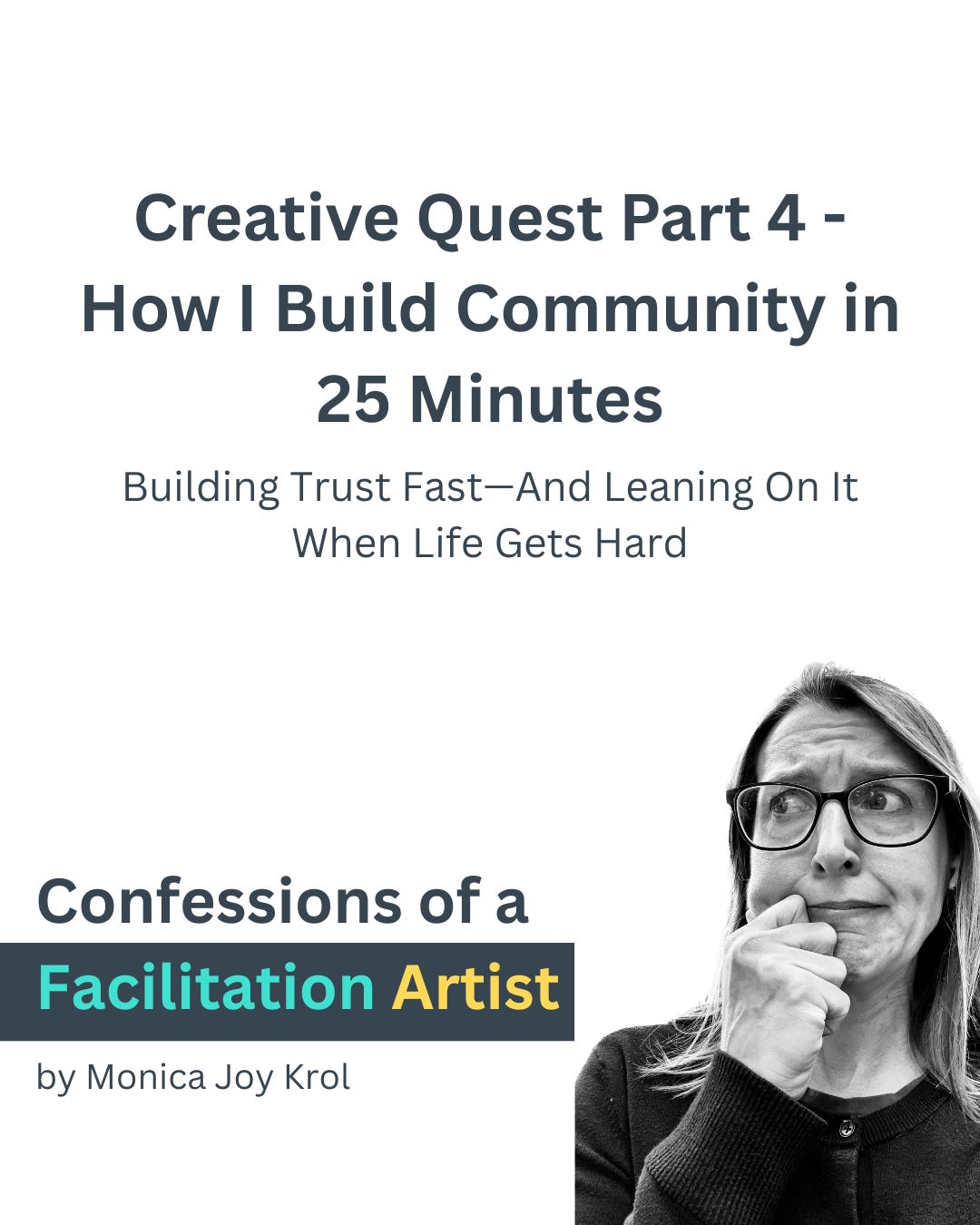 How I Build Community in 25 Minutes (Plus Personal News…)