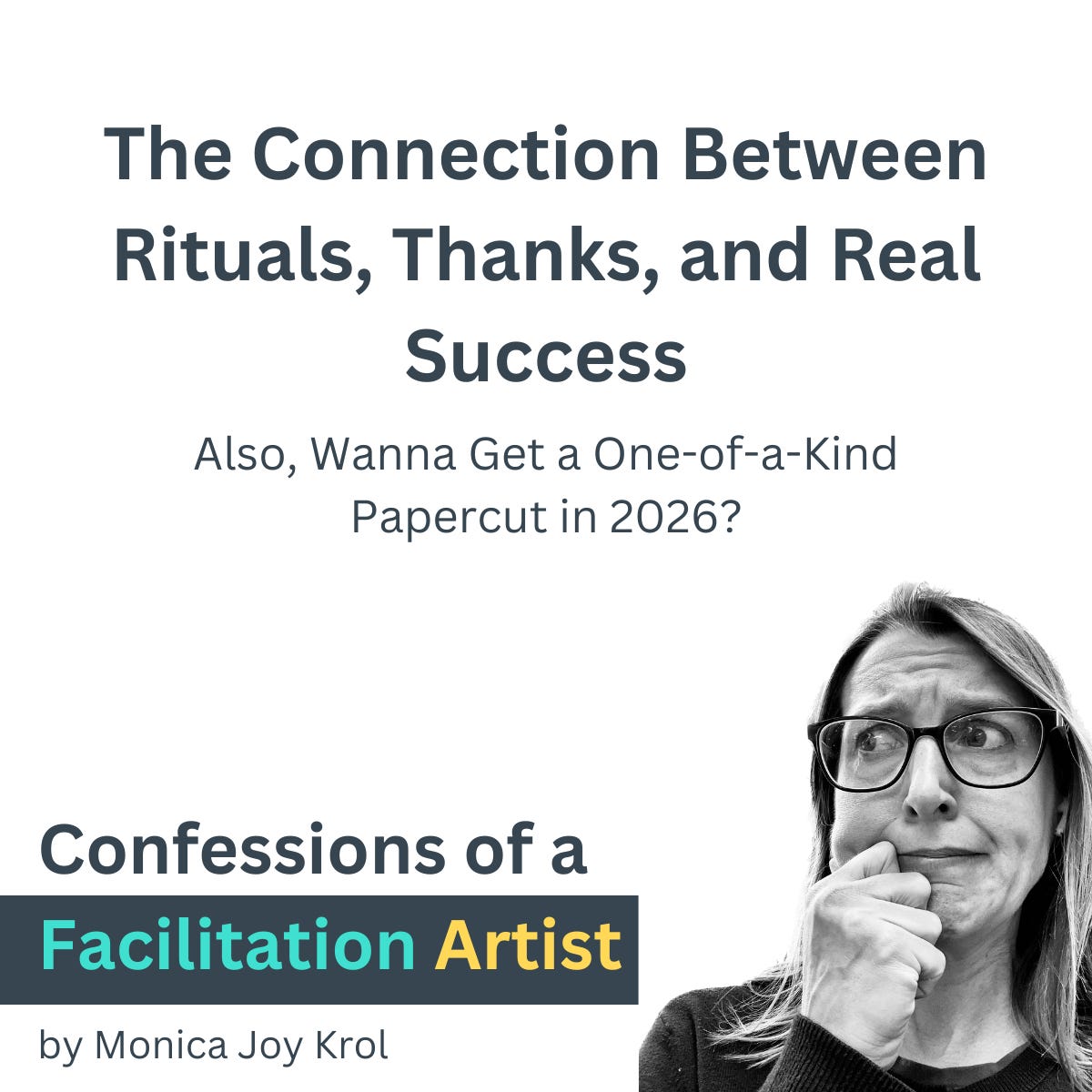 💌 Gratitude: Wanna Get a One-of-a-Kind Papercut in 2026?