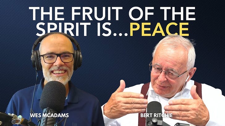 The Fruit of the Spirit is Peace