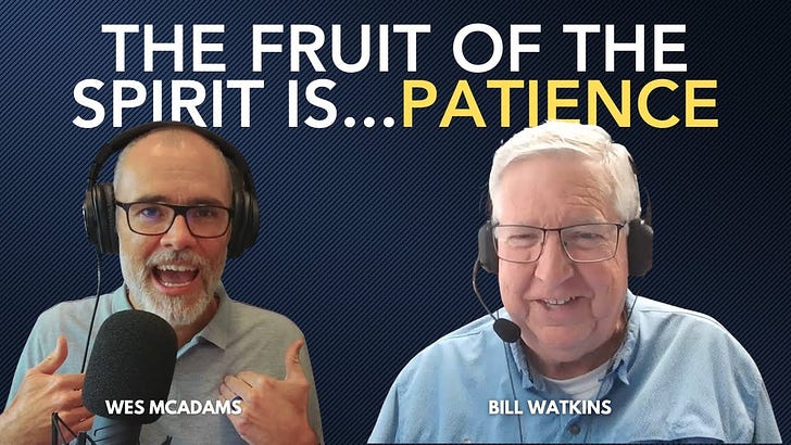 The Fruit of the Spirit is Patience