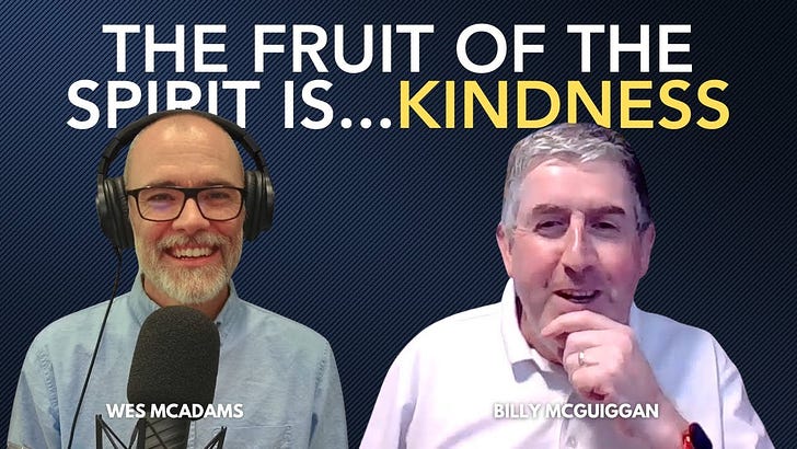 The Fruit of the Spirit is Kindness