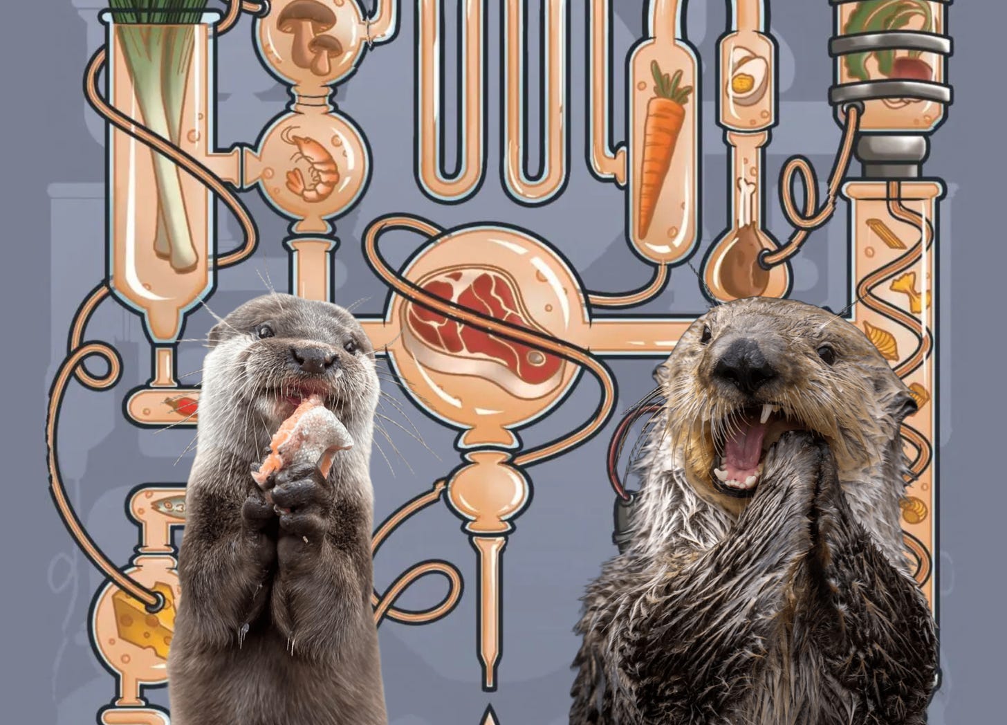 Reading Wildlife #93 - Kraken in umido e cocktail di grilli: il cibo del futuro nella sci-fi