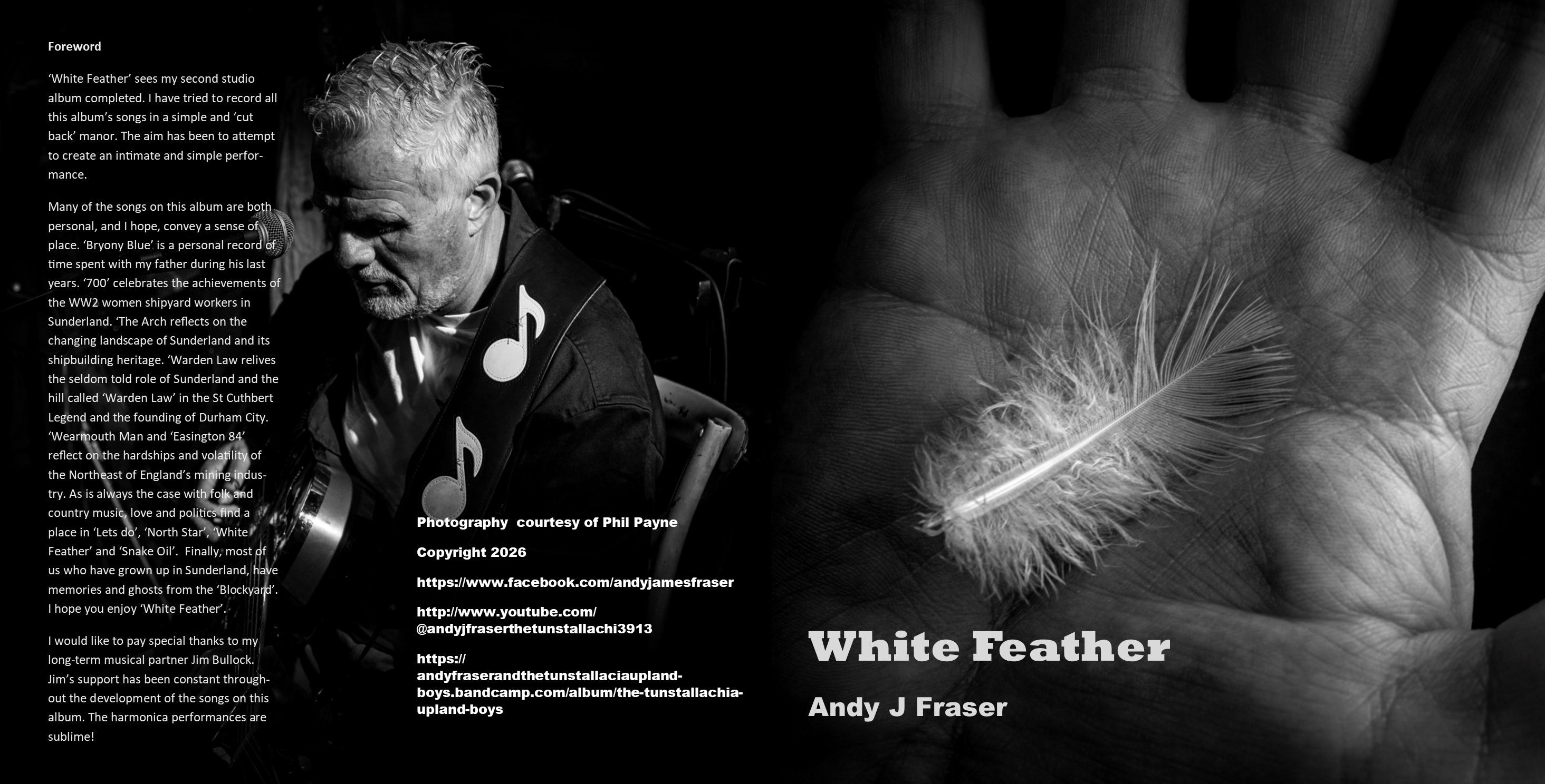 Bonus episode: Andy J Fraser introduces his new album White Feather episode artwork