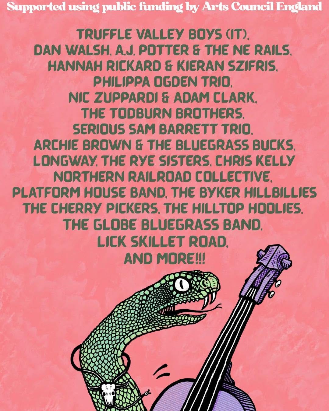 Bonus episode: Hexham Bluegrass Festival episode artwork