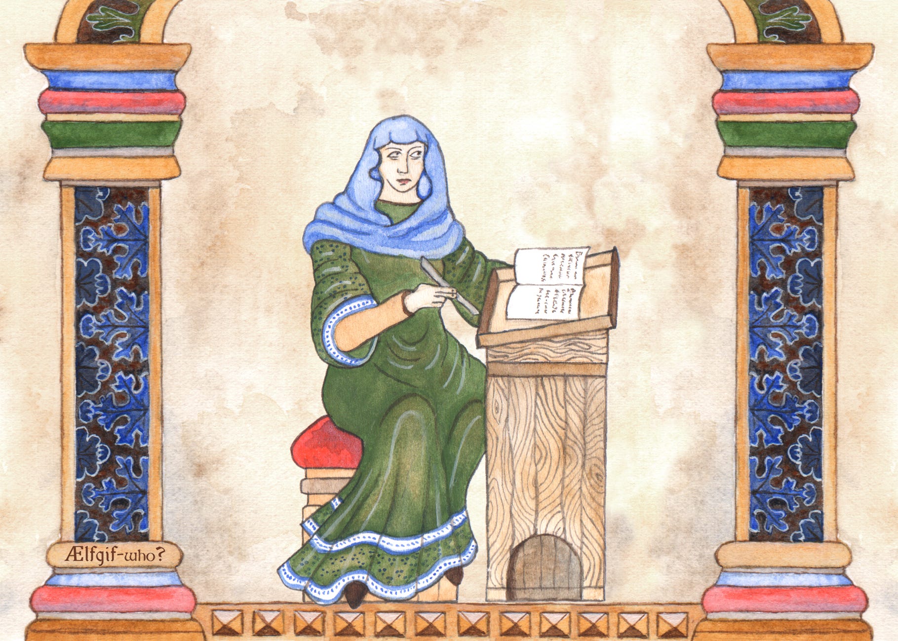 Burginda: An early medieval English woman well-versed in African poetry