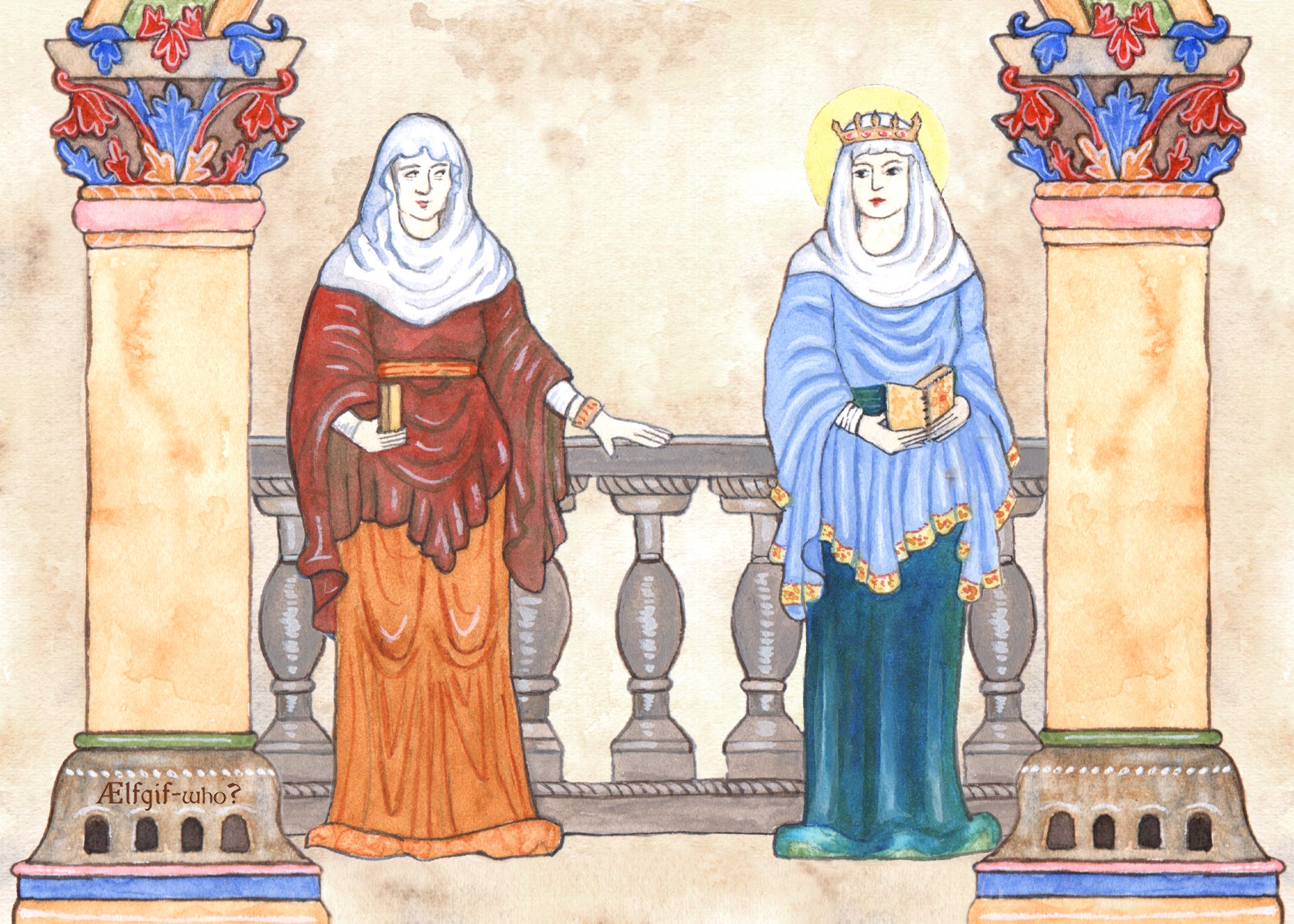 Wait, Saint Æthelgif-who? The real history of two medieval women revived in 21st century political discourse