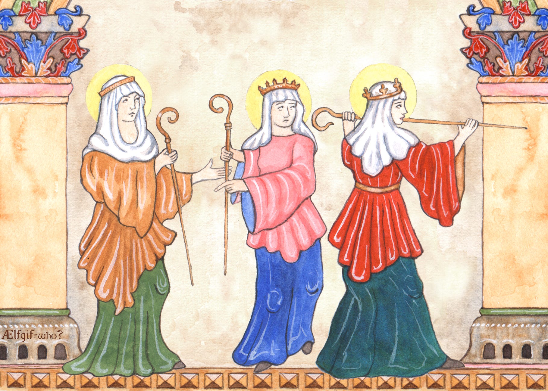 Æthelthryth, Part 2: A warrior saint who defended against Vikings and Normans with her sisters in arms episode artwork